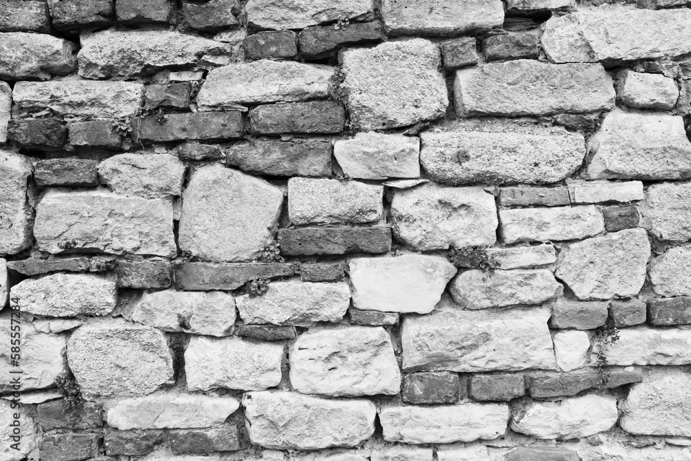 Old brick wall background, close-up. Masonry texture for publication, design, poster, calendar, post, screensaver, wallpaper, postcard, banner, cover, website. Gray toned high quality photography Old brick wall background, close-up. Masonry texture for publication, design, poster, calendar, post, screensaver, wallpaper, postcard, banner, cover, website. Gray toned high quality photography