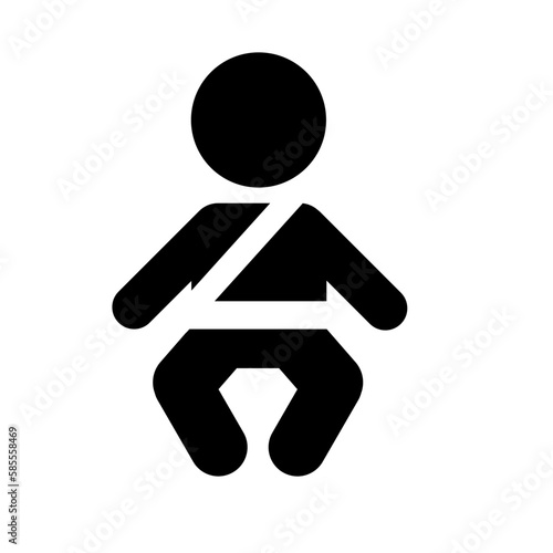 Icons designed for pediatric accident prevention.