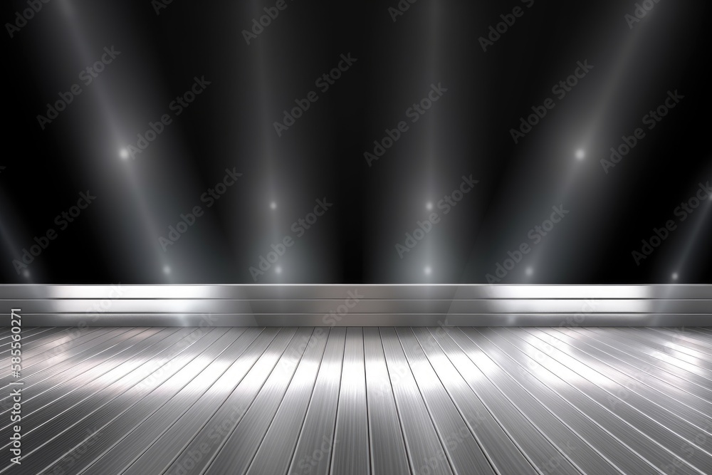 Silver podium color 3D background with geometric shapes for product presentation minimal style, stage, silver background. Silver podium color 3D background with geometric shapes for product presentation minimal style, stage, silver background.