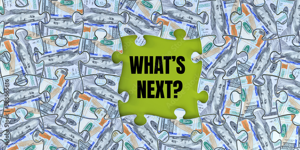 Obraz premium what is next puzzle