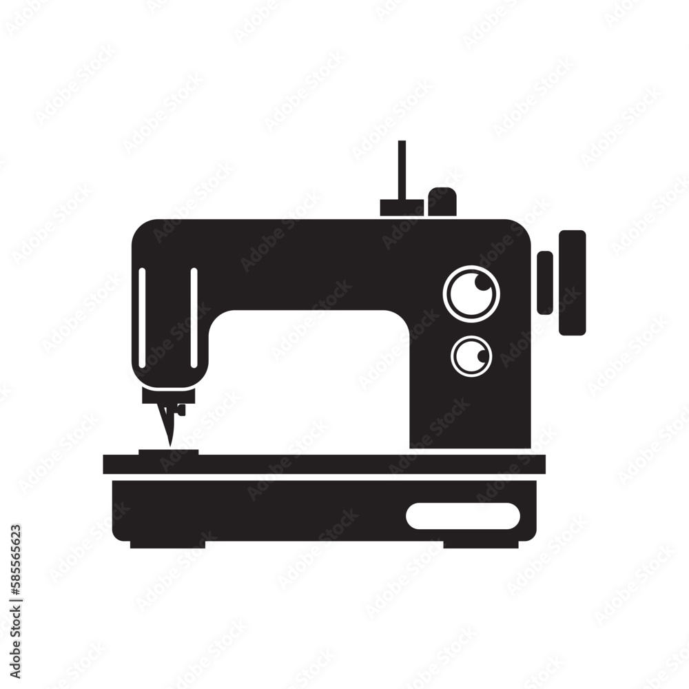 Sewing machine logo icon,illustration template design Sewing machine logo icon,illustration template design