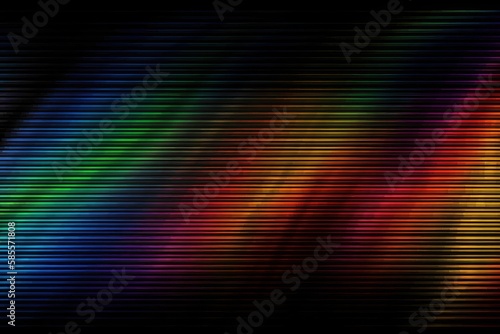 Rainbow Striped Lines