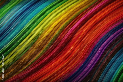 Rainbow Striped Texture