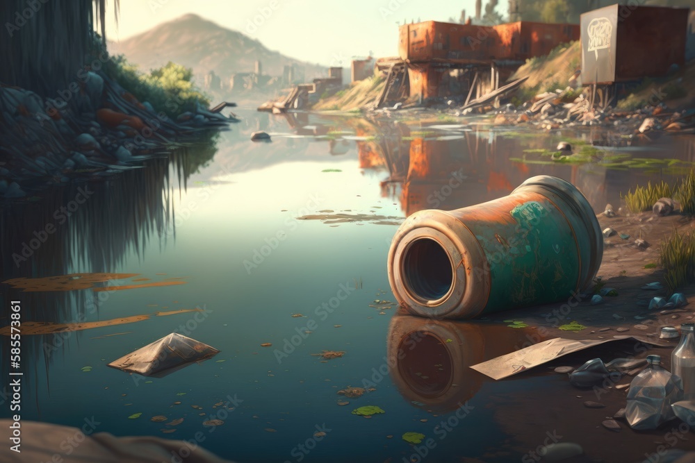 Garbage and Pollution in City Generative AI Garbage and Pollution in City Generative AI