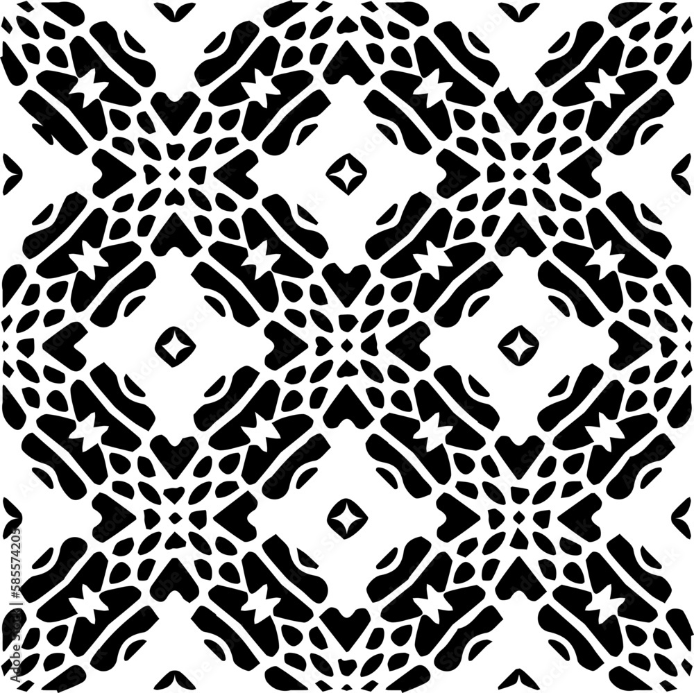 Grunge background with abstract shapes. Black and white texture. Seamless monochrome repeating pattern for decor, fabric, cloth. Grunge background with abstract shapes. Black and white texture. Seamless monochrome repeating pattern for decor, fabric, cloth.