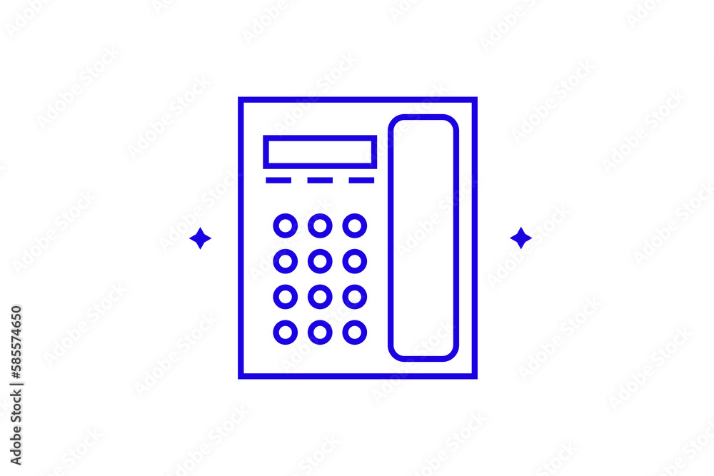 Isolated Geometric concept of landline phone vector illustration in a flat style for website, mobile app, banner, ui ux, web design, business, marketing, landing, infographics, mockup,development
Isolated Geometric concept of landline phone vector illustration in a flat style for website, mobile app, banner, ui ux, web design, business, marketing, landing, infographics, mockup,development