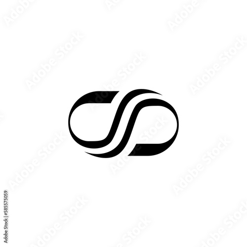 CSP Logo Design Vector Icon Symbol
