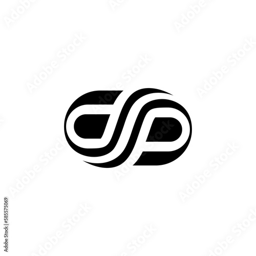 CSP Logo Design Vector Icon Symbol
