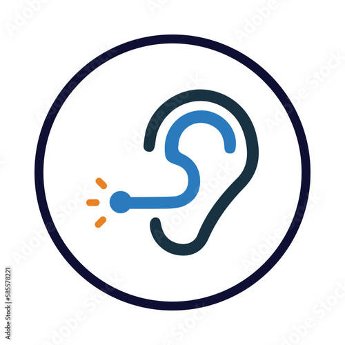 ear, hear, audiology, ear audiology icon