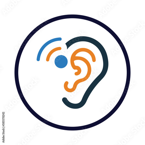 ear, hear, audiology, ear audiology icon
