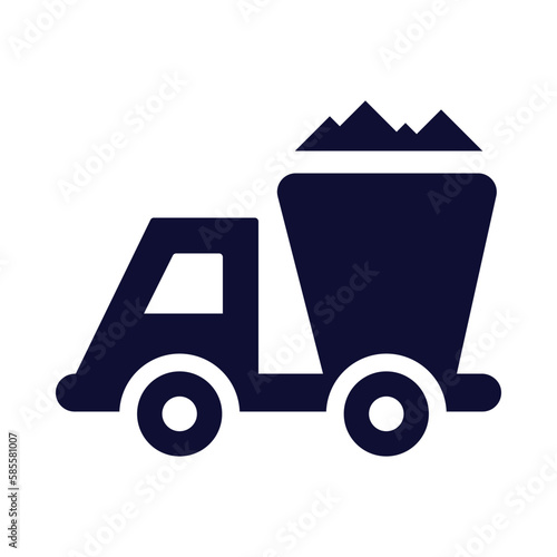 car, garbage, recycle, garbage car icon