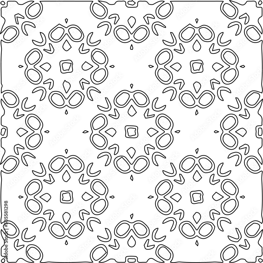 Striped geometric patterns. Digital design.Black and white pattern for web page, textures, card, poster, fabric, textile.