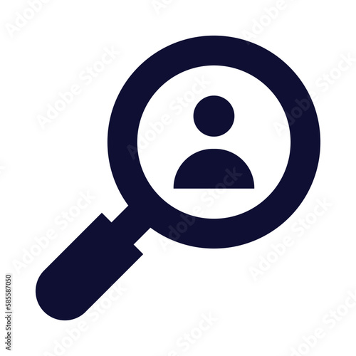people, audience, target, man, find, search, target people search icon