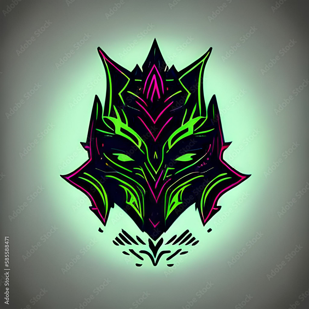 Generative Ai: Icon Artabstract background Generative Ai: Icon Artabstract background