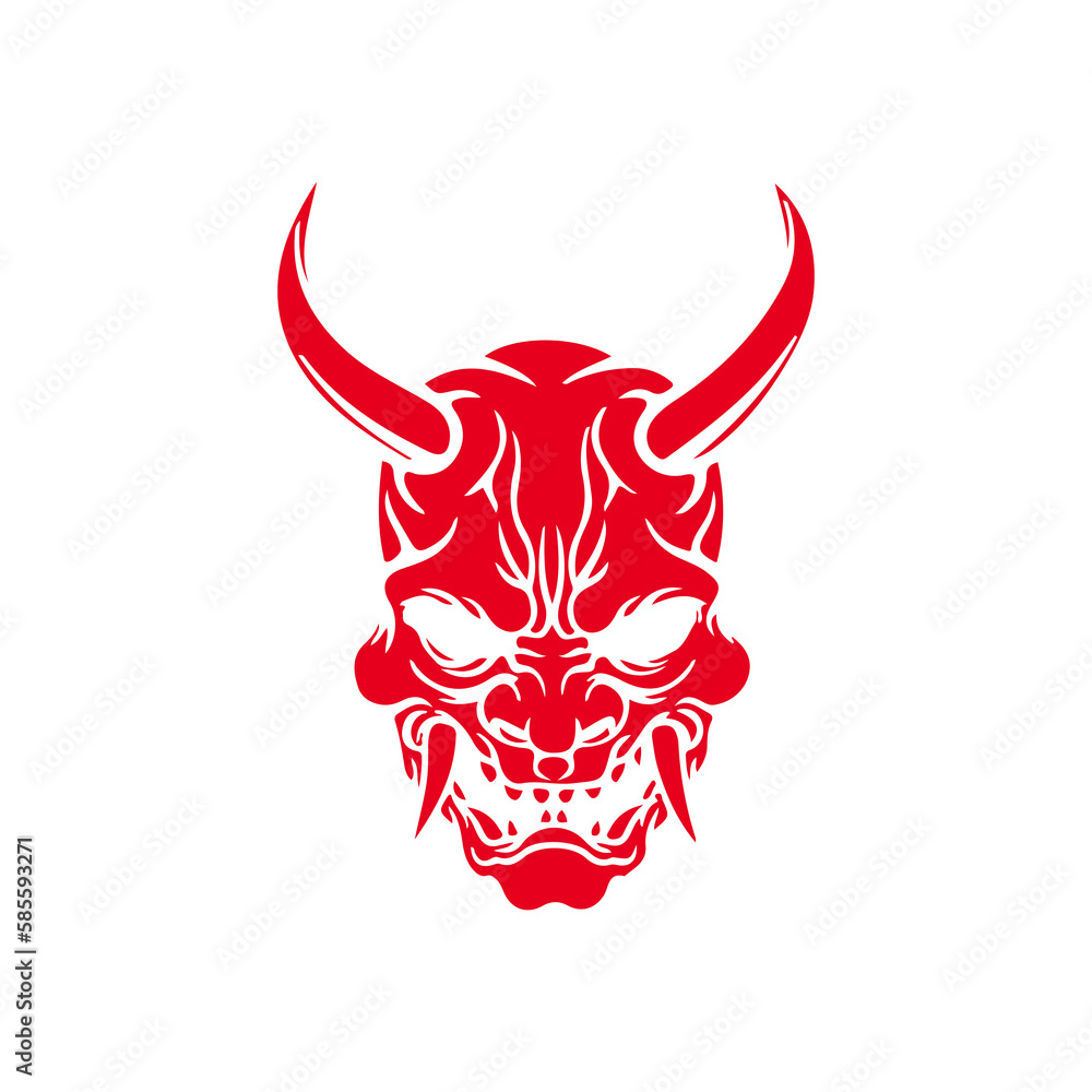 red samurai silhouette illustration vector red samurai silhouette illustration vector