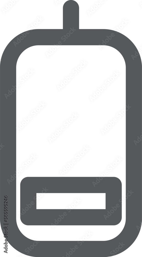 ミニミニアイコン バッテリー残量1 ミニミニアイコン バッテリー残量1