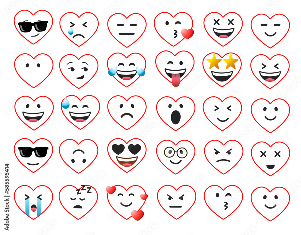 Emoji heart Emoji heart