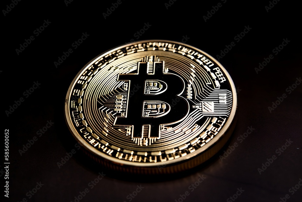 One Golden Bitcoin 