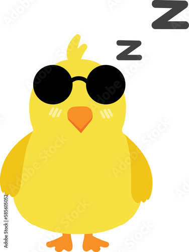 chick with glasses