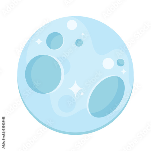 space full moon