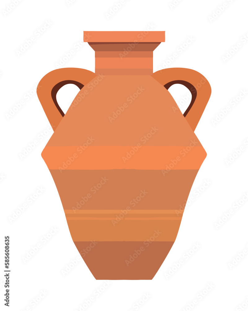 orange vase design
