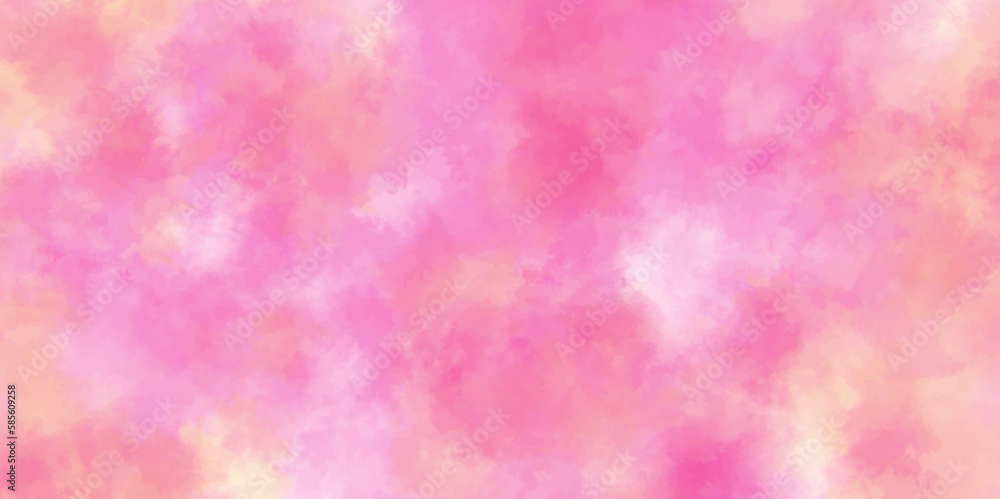 abstract watercolor background .watercolor background with pink color. Fantasy light red, pink shades watercolor background. subtle watercolor pink gradient illustration. light sky pink watercolor.
