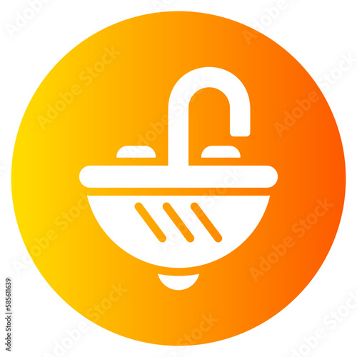 sink gradient icon