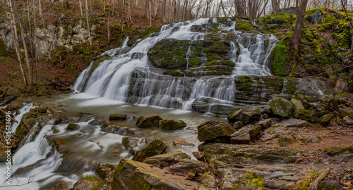 Logan Creek Falls in Virginia