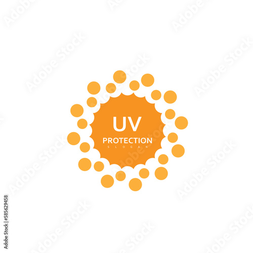 uv logo ultraviolet icon design