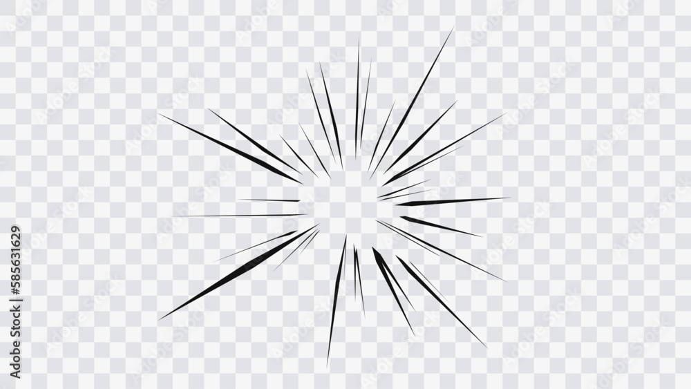 Explosion Flash Frame Explosion effect followed by a flash in the form of movement, mango ...