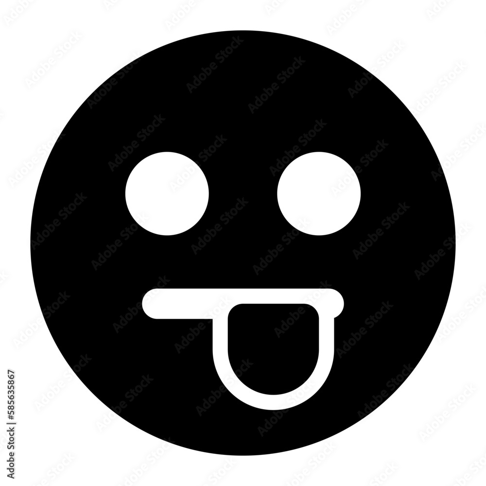 facial expression solid icon of emoticon facial expression solid icon of emoticon