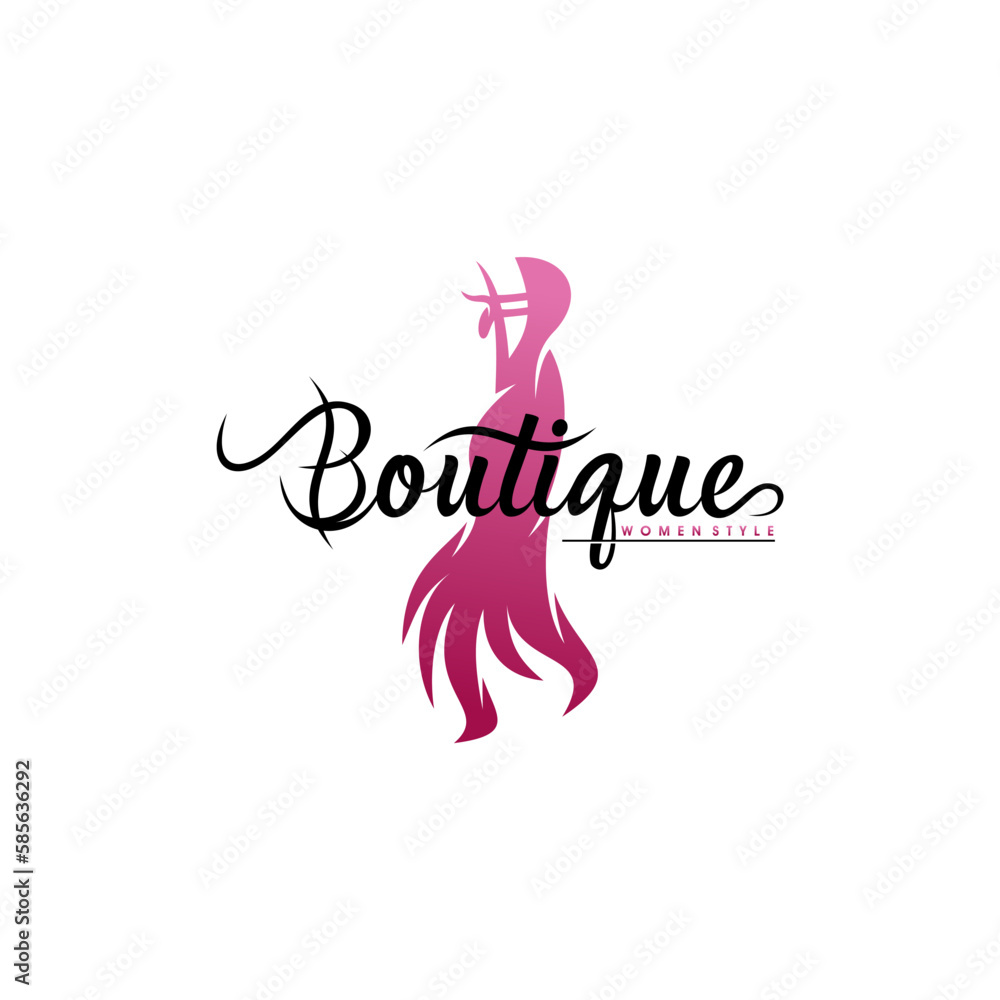luxury boutique logo vector templates luxury boutique logo vector templates