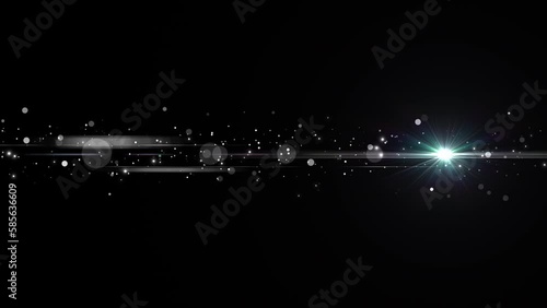 テロップ効果 パーティクル キラキラ レンズフレア