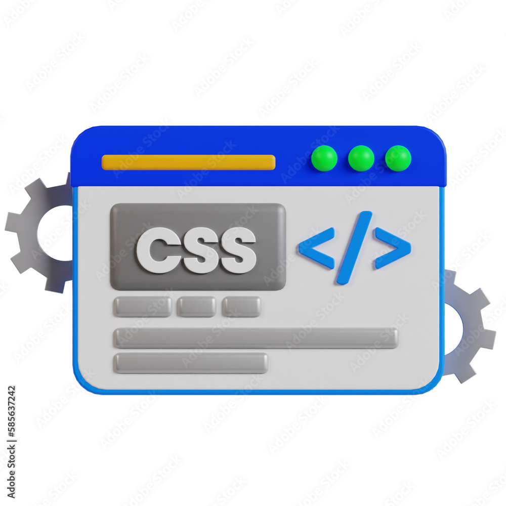 Web development concept 3d icon. Idea of coding and programming interface. Web development concept 3d icon. Idea of coding and programming interface.