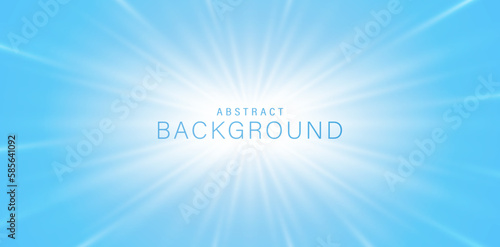 vector illustration sun rays blue sky backgrounds for summer wallpaper, ecommerce signs retail shopping, advertisement business agency, ads campaigns marketing, backdrops space, landing pages, headers