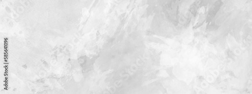 Silver, grey watercolor textured on white paper background. concrete wall white color for the background. Cement wall modern style background. White painted cement wall texture. White marble texture.