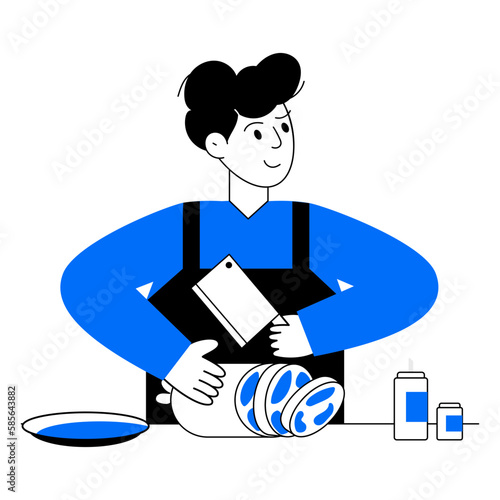 Chef Cutting