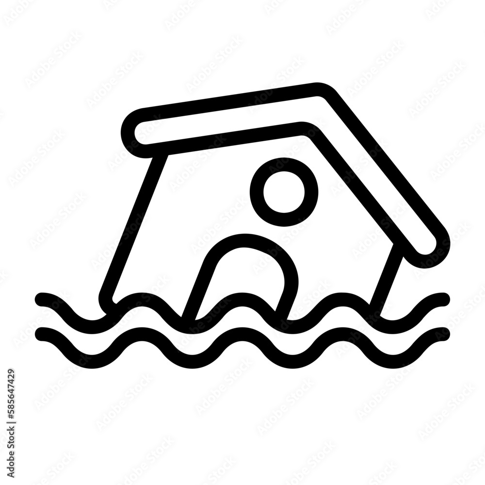 environment, flood icon environment, flood icon