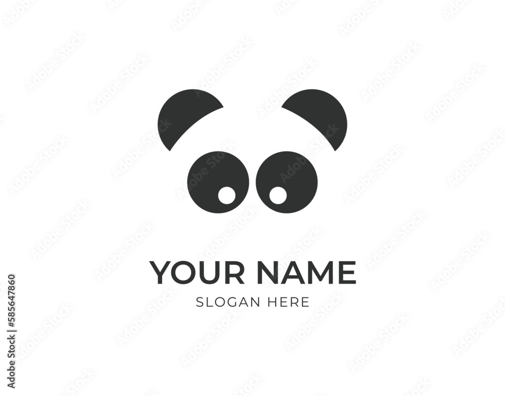 Fototapeta premium Panda Logo
