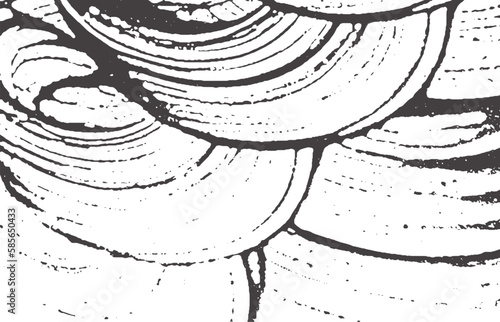 Grunge texture. Distress black grey rough trace. A