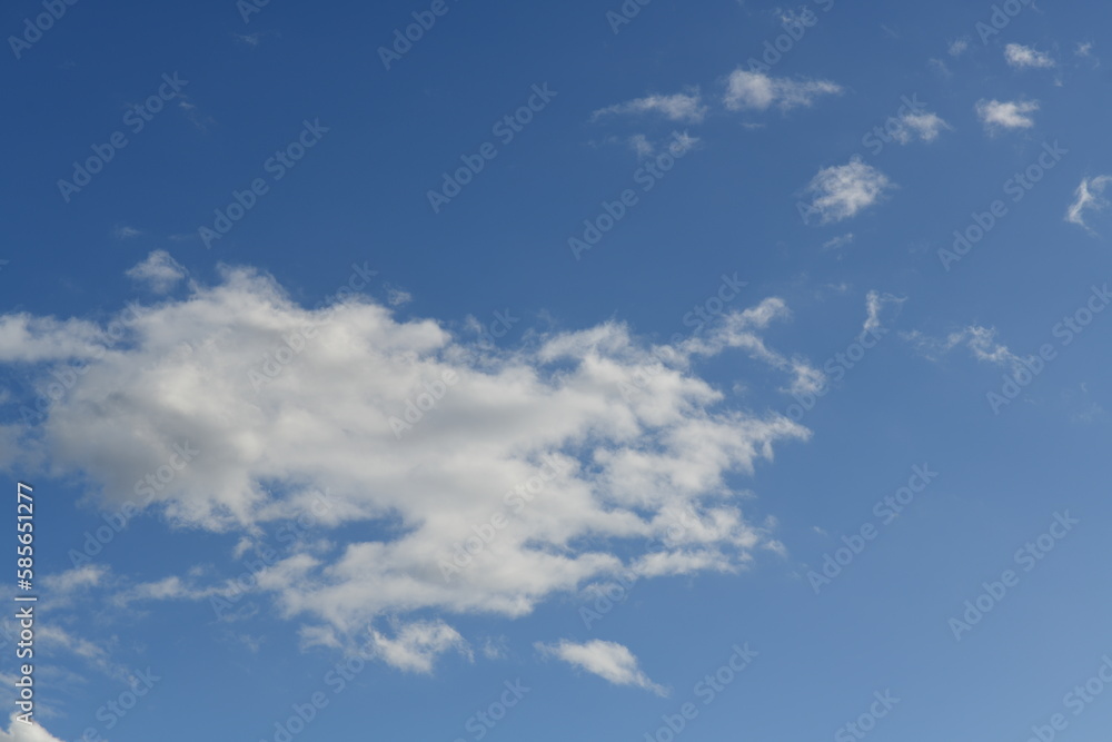 Fototapeta premium blue sky with clouds