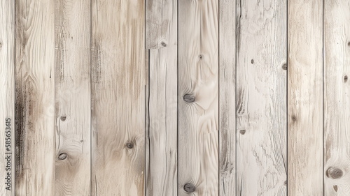 Light creamy white wooden planks realistic seamless texture