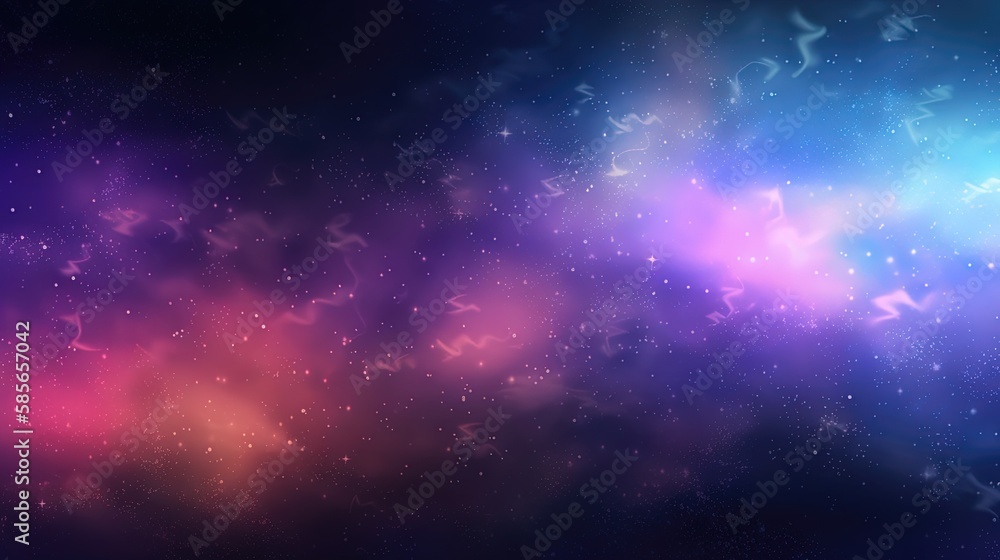 Obraz premium Une nébuleuse dans le gradient de l'espace. Beaucoup de couleurs dans la galaxie. Idéal comme fond d'écran.