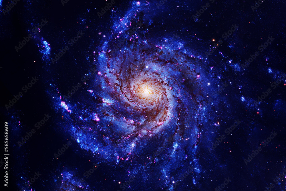 Beautiful blue space nebula. Elements of this image furnishing NASA. Beautiful blue space nebula. Elements of this image furnishing NASA.