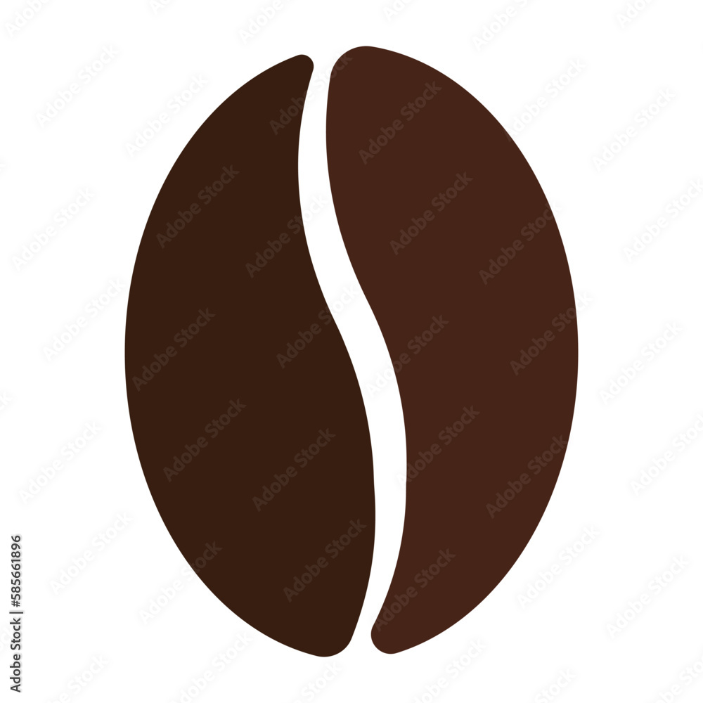 Coffee Bean Icon Logo Vector Illustration Coffee Bean Icon Logo Vector Illustration