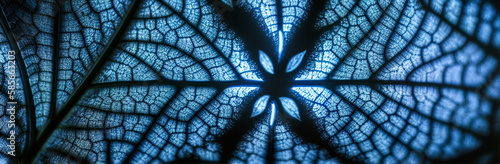 Close-up of multiple leaves stacked on top of each other created with Generative AI technology