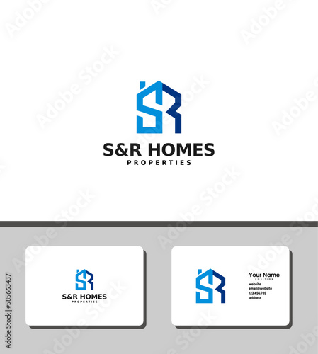 SR homes logo