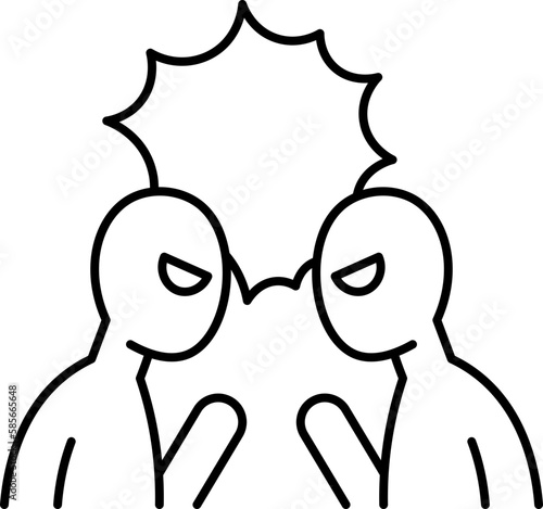 confrontation  icon