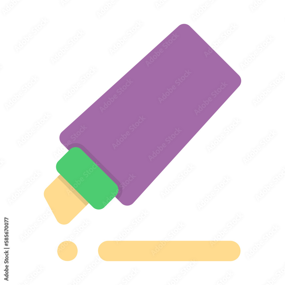 graphic design, highlighter icon graphic design, highlighter icon