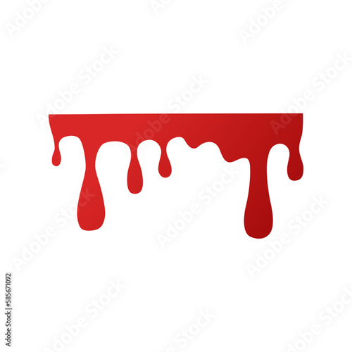 Blood drip vector